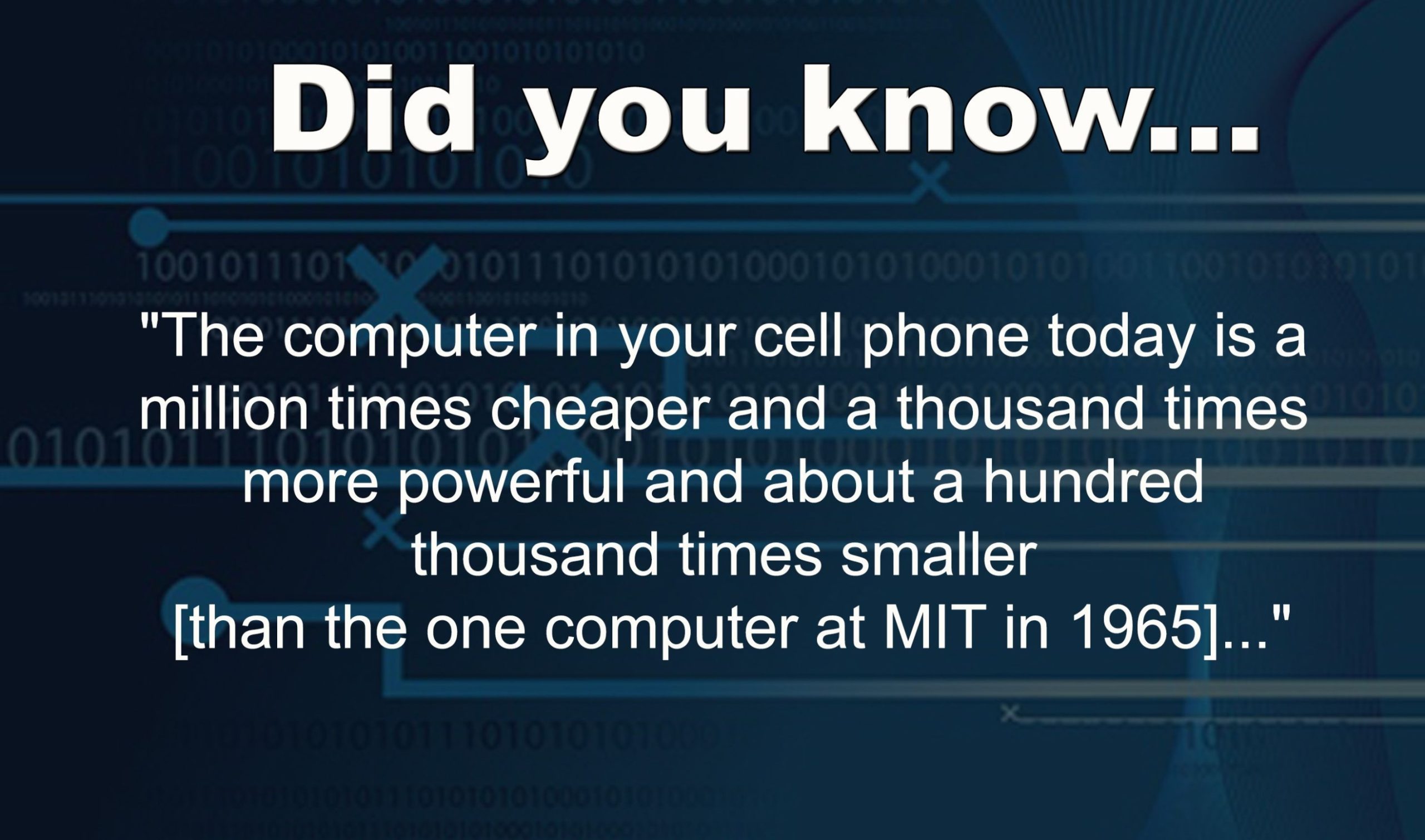 Technology Fact  Mind blown, Technology, D.i.d.